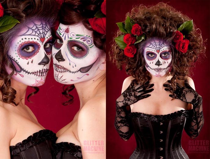 Mexican Day of the Dead Makeup