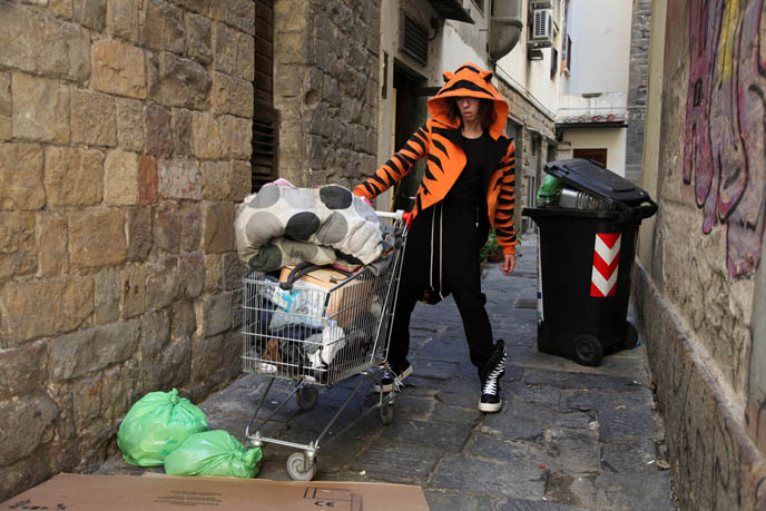 jeremy scott tiger jacket, animal print clothes j scott, versace womens jacket shoes, military coat, designer jackets, womens latest new runway collections, menswear trends, LUISA VIA ROMA BLOGGER STYLE LAB. LUISAVIAROMA STYLING LAB: FIRENZE 4 EVER 3RD EDITION, COCKTAIL PARTY. FLORENCE BOUTIQUE, TOP FASHION BLOGGERS. FIRENZE4EVER, worldwide shipping luxury designer clothes, LUISAVIAROMA TOP FASHION BLOGGERS EVENT IN FLORENCE, ITALY. BRYANBOY, NITROLICIOUS, STYLE BLOGS. model photoshoot duomo, italy fashion models, italian male model, famous style bloggers, blog conference, europe, luisa via roma, nitro licious, chiara ferragni, the blonde salad, bryanboy