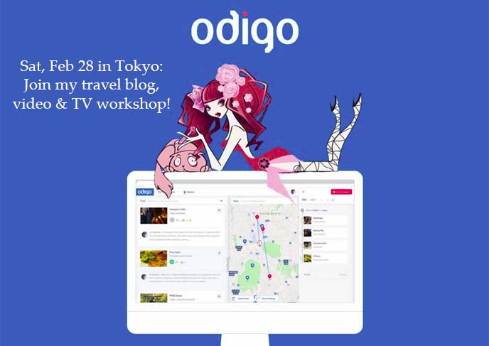 odigo travel bloggers workshop