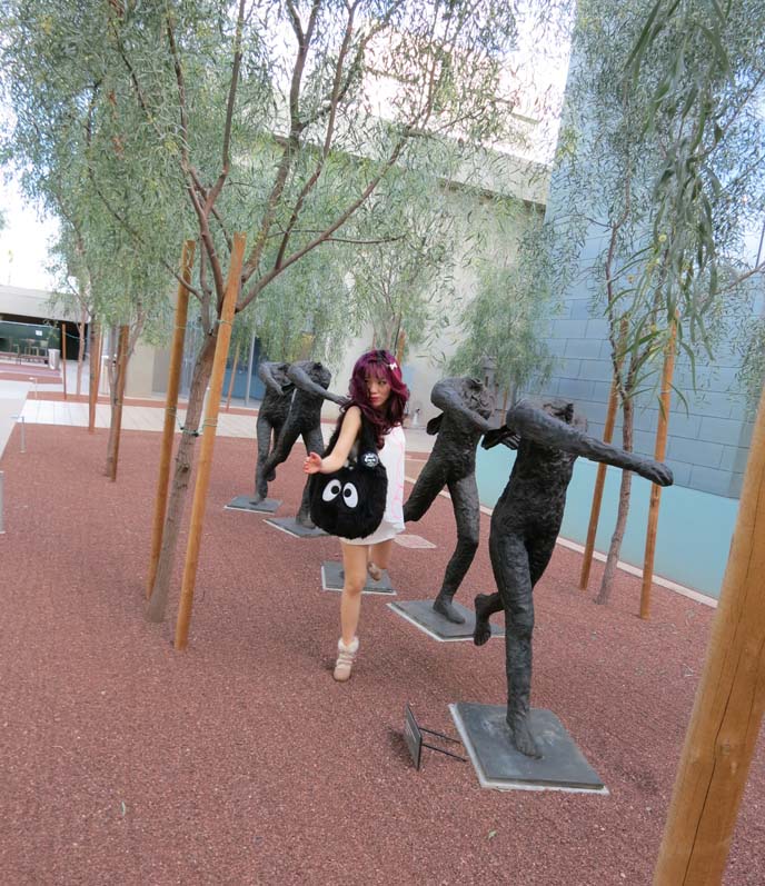 phoenix art museum, Dorrance Sculpture Garden, phoenix museum sculpture garden, modern art gallery