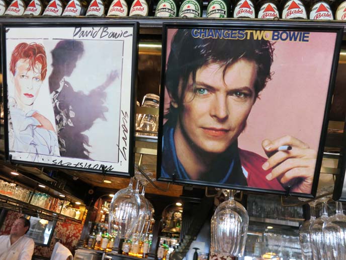 david bowie tokyo, changes album, bowie restaurant, tokyo japan glam rock