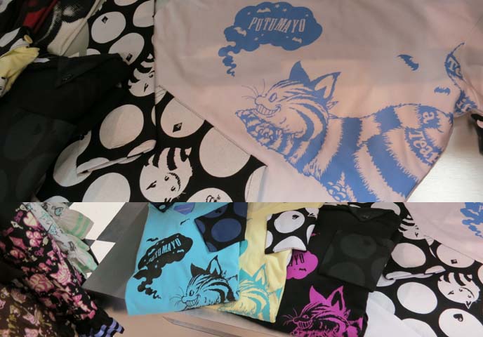 cheshire cat shirt, alice in wonderland fashion collaboration, putumayo