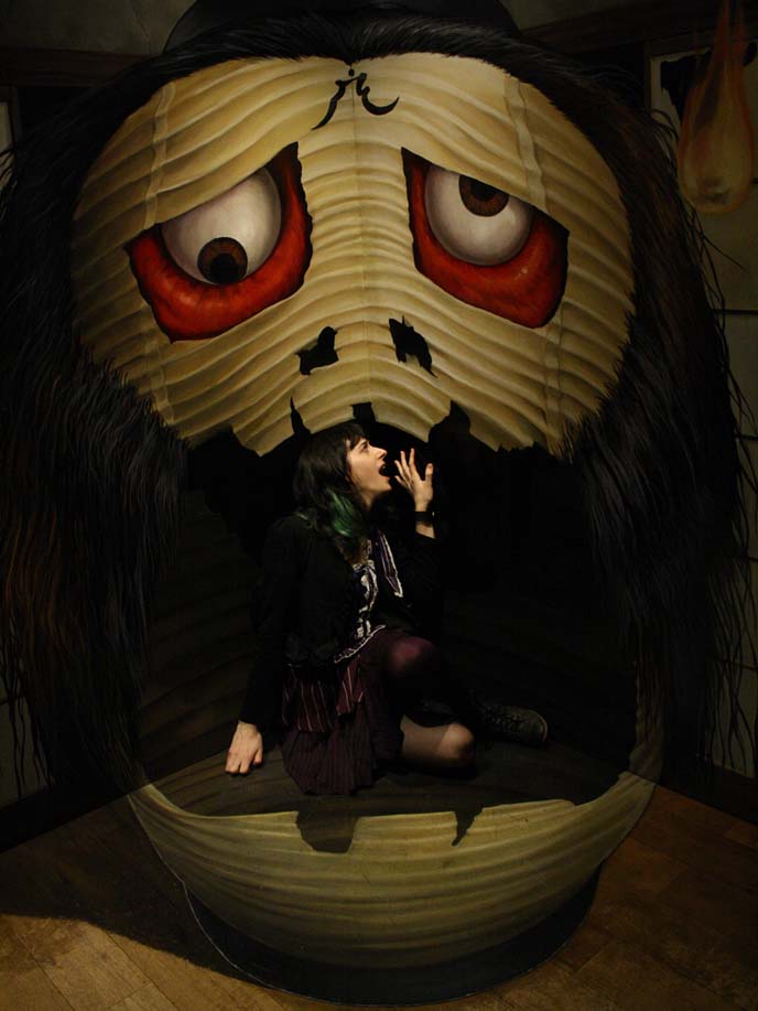 traditional japanese monsters, yokai, japan folk spirits, obake