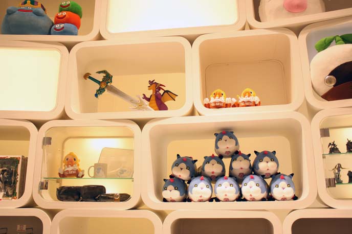 final fantasy toys, cute characters, video game store