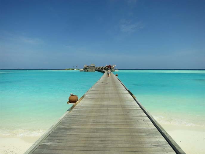 maldives ocean, jetty, gili lankanfushi