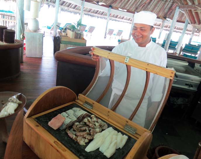 maldives restaurant, grilled seafood