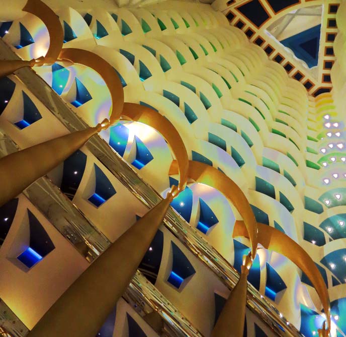 balcony Burj Al Arab, dubai famous hotel