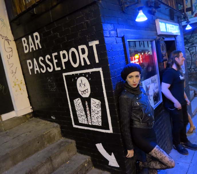 Montreal goth club, bar passeport, ebm