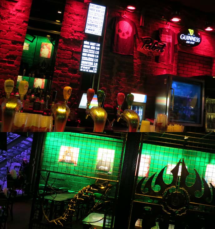 Montreal concert venue, bar, live bands