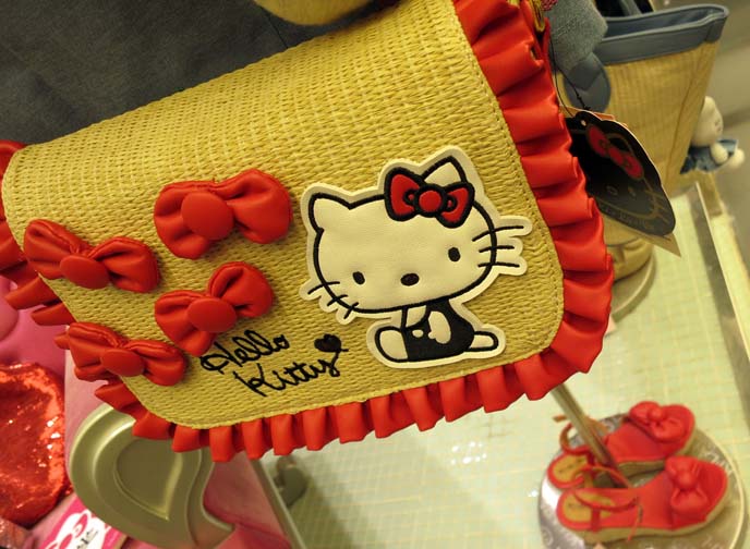 hello kitty purse, clothing, red bow shoes