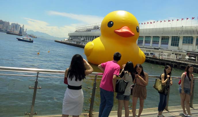 Florentijn Hofman, Floating Duck Sculpture