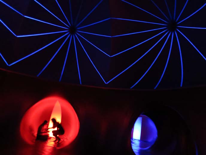 Obuda Island music festival inside luminarium