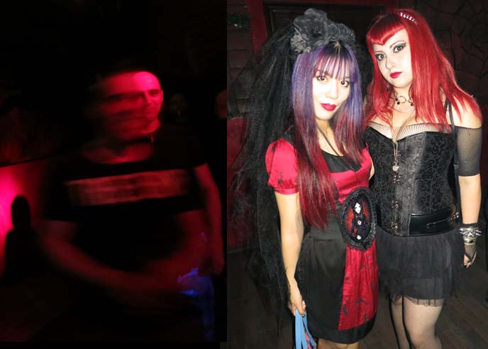 goth club belgrade, gothic party girls