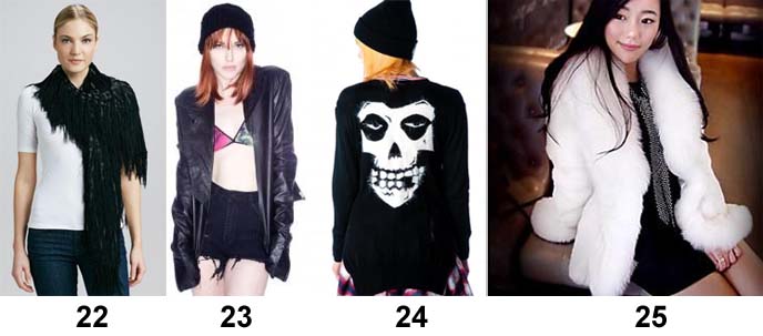 skull goth sweater, one teaspoon leather jacket