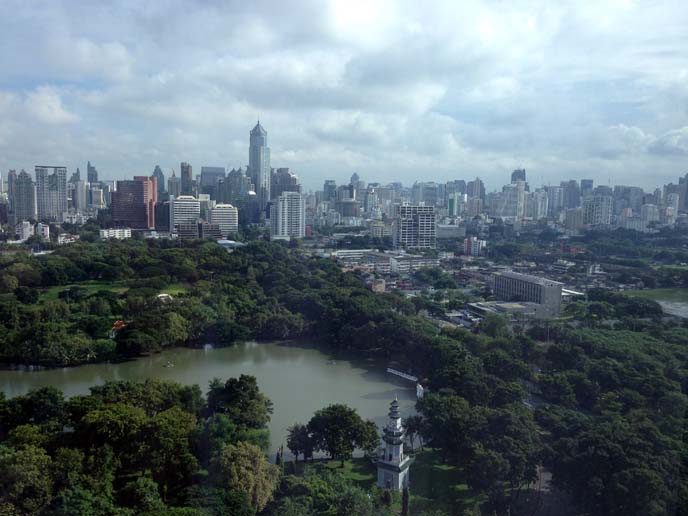 Lumpini Park bangkok, lake