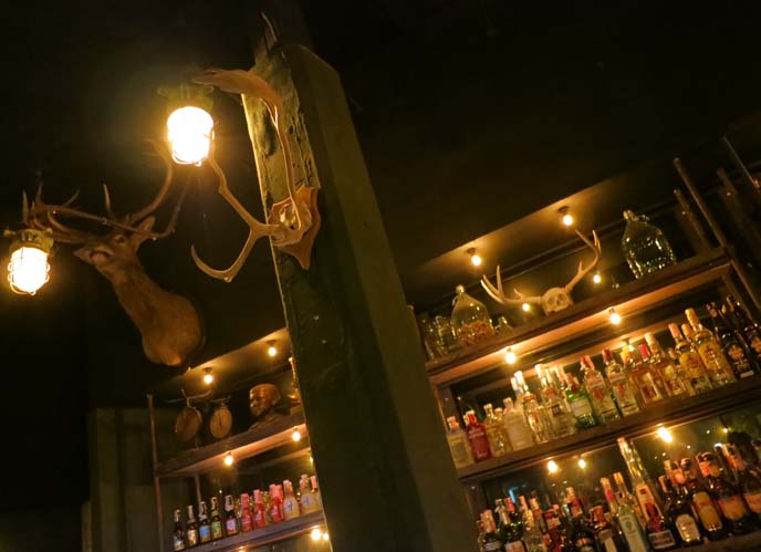 moose antlers, hipster bar bangkok