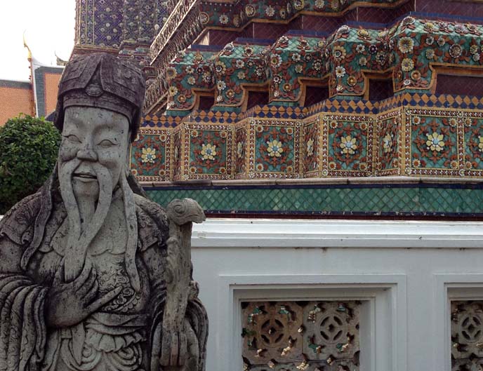 buddhist statues, bangkok thailand