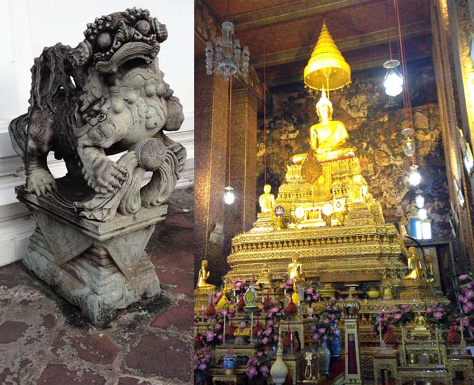 temple of golden buddha, buddhist altar