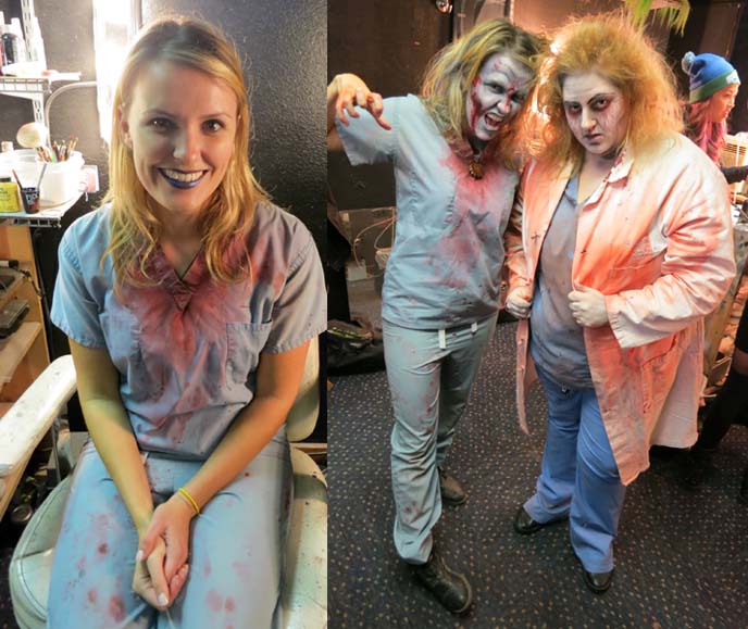 zombie before and after