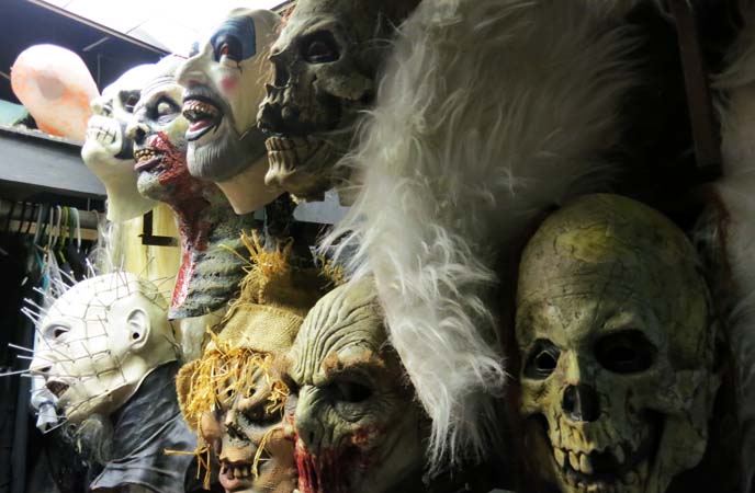 seattle costume rental, monster halloween masks