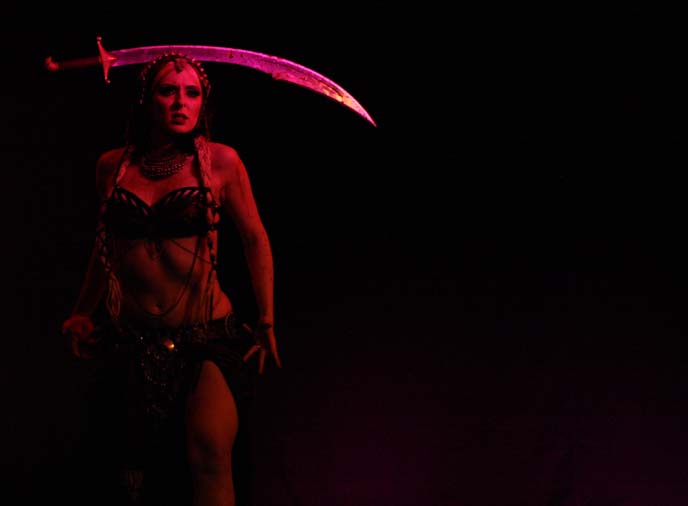 sword dancer, bellydance portland oregon