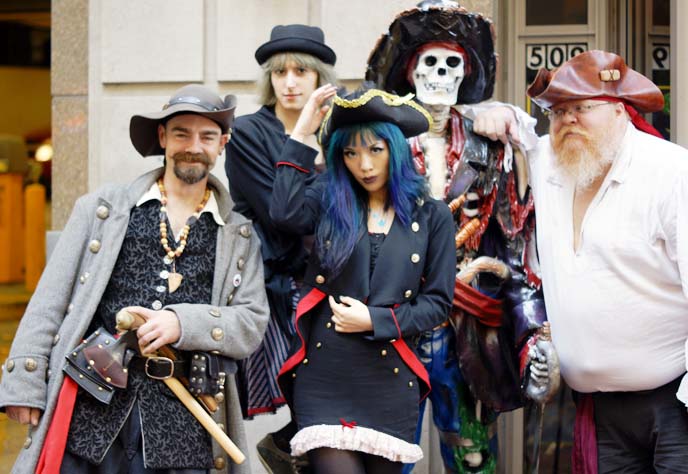 pirate crew, portland pirates cosplay