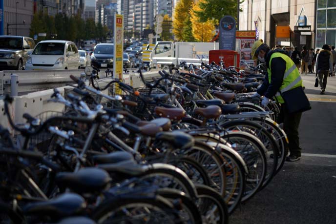 tokyo bicycle rack