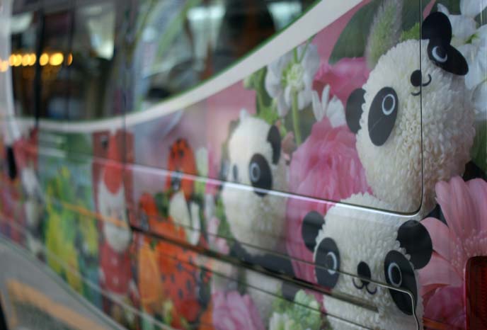 panda van, japan car decor