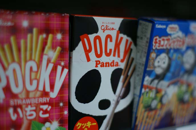 panda bear pocky cookies