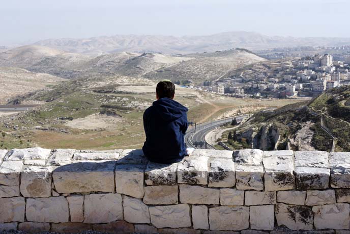 jerusalem landscape, view