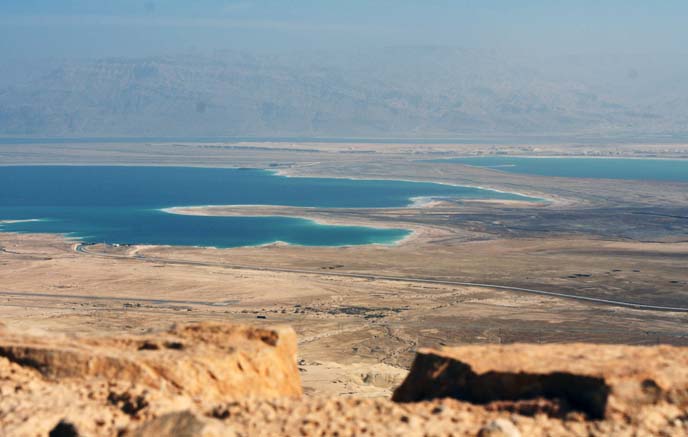 masada view of dead sea