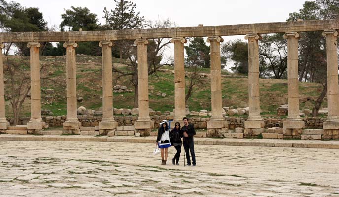 Oval Forum, ancient jerash