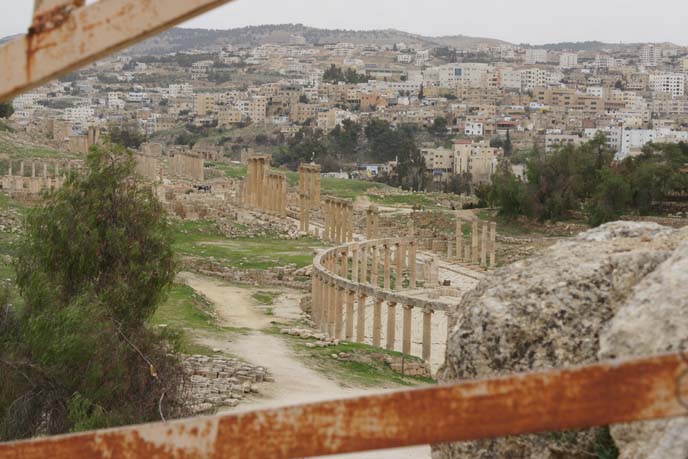 view archaeological site gerasa