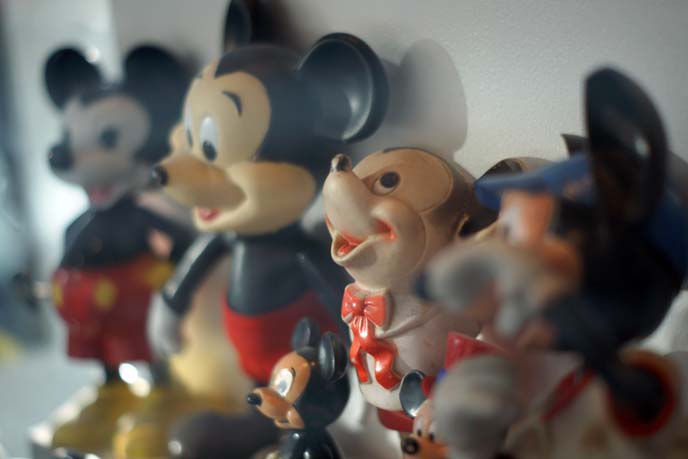 disney retro toys, mickey collection