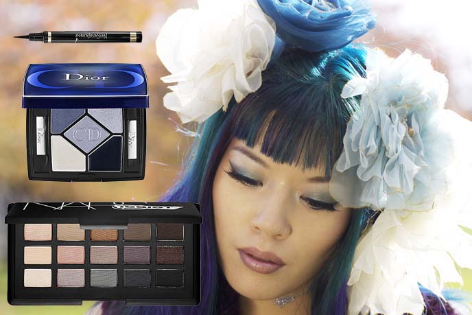 goth eyeshadows, japanese eye liner