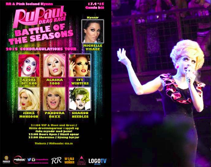 rupaul battle of seasons tour poster