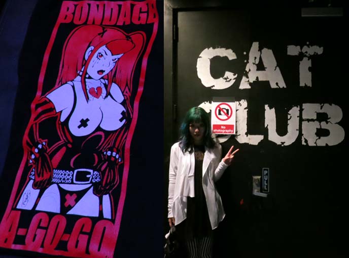 bondage a go go, cat club