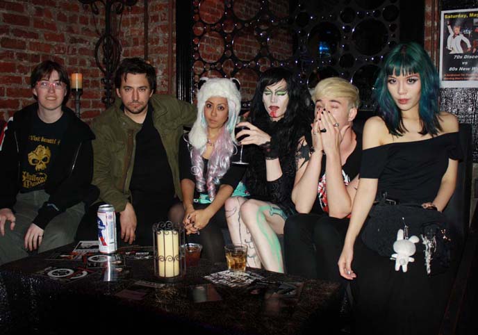 dark shadows goth party, cat club