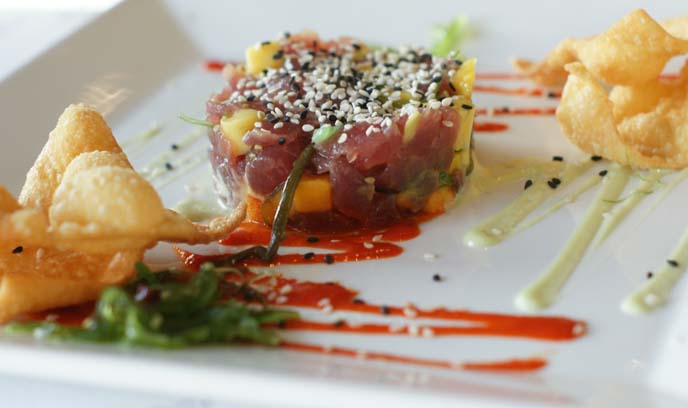 san francsico fresh seafood tuna tartar