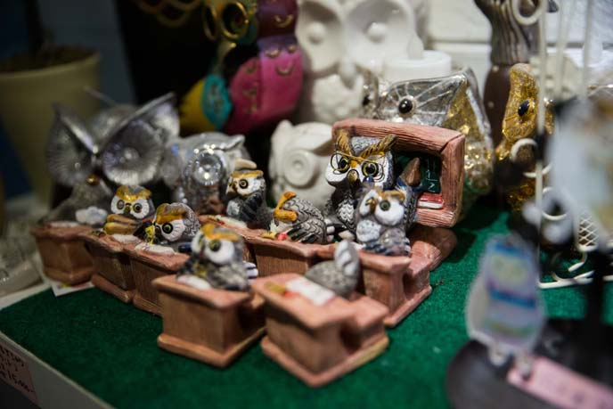 owl souvenirs, jewelry