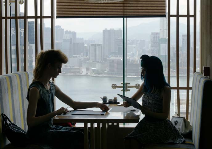 hong kong fine dining, skyline view