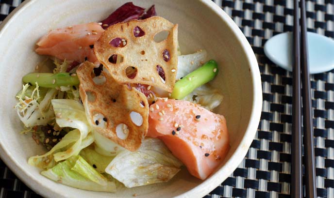 japanese salmon salad