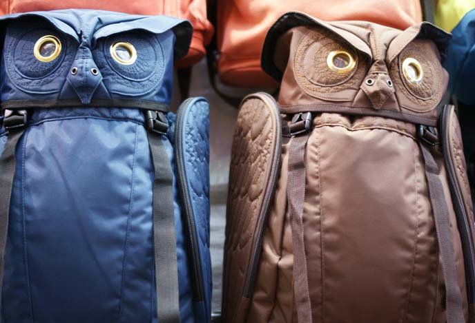 owl shaped backpacks