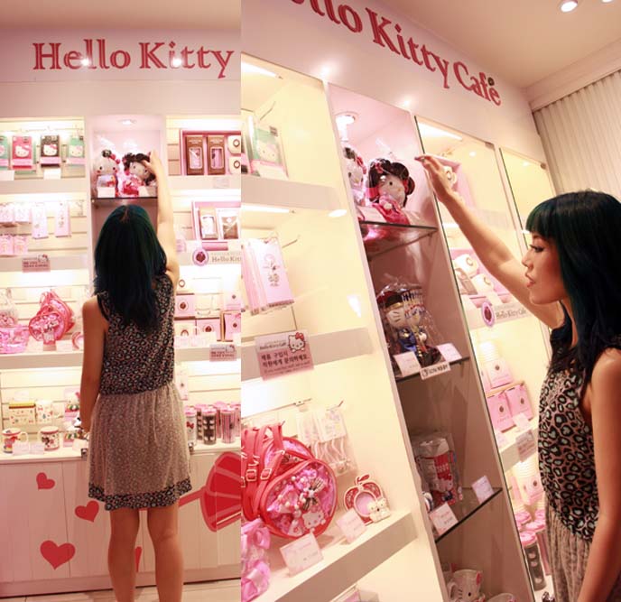 seoul hello kitty shop, gifts