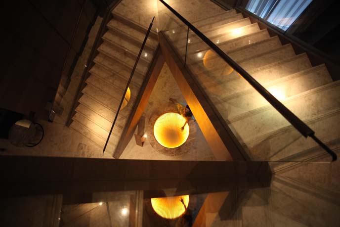 humble house hotel modern staircase