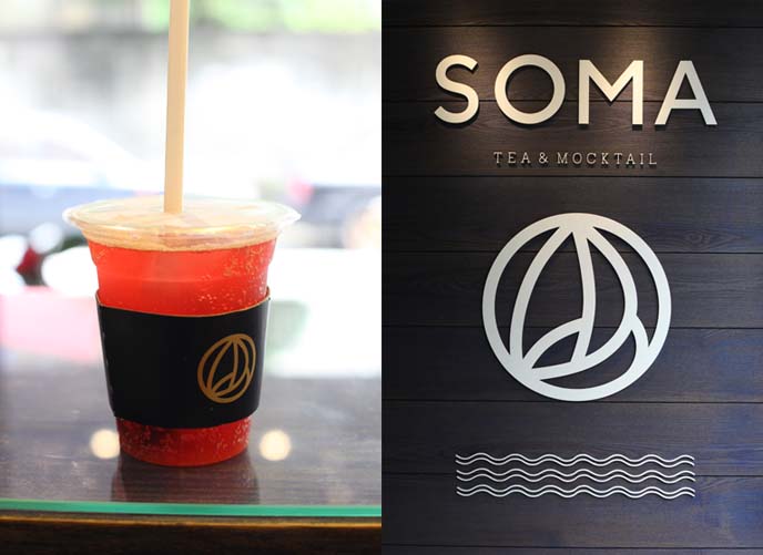 soma tea mocktails