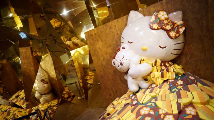 gustav klimt hello kitty