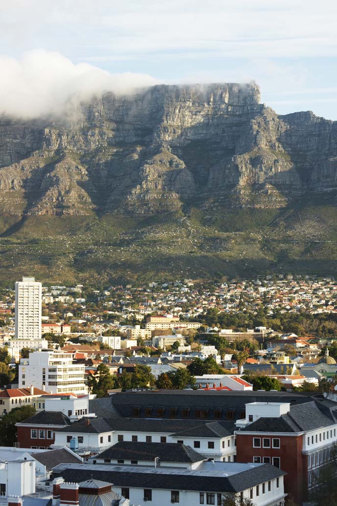 table mountain, cloud tablecloth