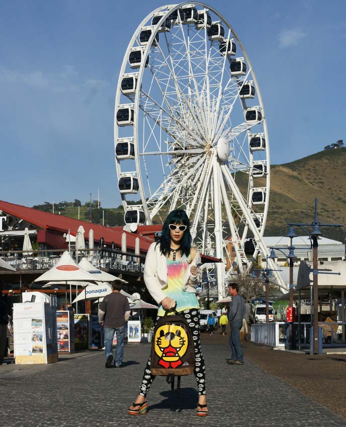 cape town ferris wheel, pier