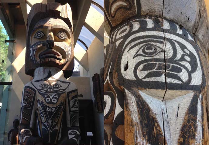 british columbia totem poles